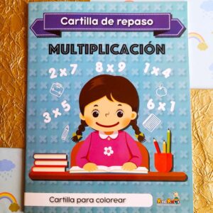 Cartilla De Repaso Multiplicación